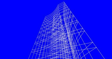 soyut mimari duvar kağıdı, dijital arkaplan