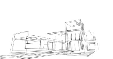 soyut mimari duvar kağıdı, dijital arkaplan