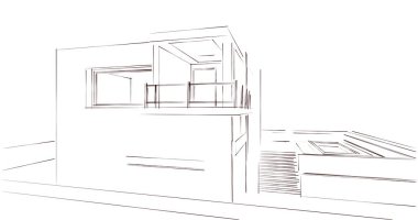 soyut mimari duvar kağıdı, dijital arkaplan