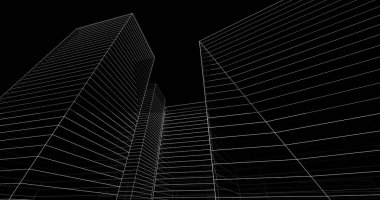 soyut mimari duvar kağıdı, dijital arkaplan