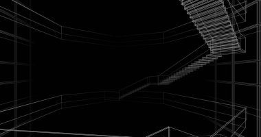 soyut mimari duvar kağıdı, dijital arkaplan