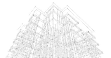 çizgili mimari duvar kağıdı, dijital arkaplan