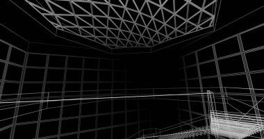 soyut mimari duvar kağıdı, dijital arkaplan