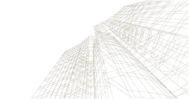 soyut mimari duvar kağıdı, dijital arkaplan