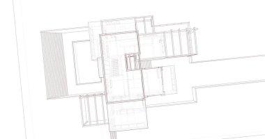 çizgili mimari duvar kağıdı, dijital arkaplan