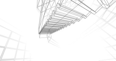 soyut mimari duvar kağıdı, dijital arkaplan