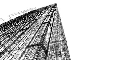 soyut mimari duvar kağıdı, dijital arkaplan