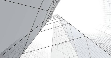 soyut mimari duvar kağıdı, dijital arkaplan