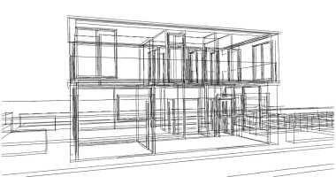 soyut mimari duvar kağıdı, dijital arkaplan