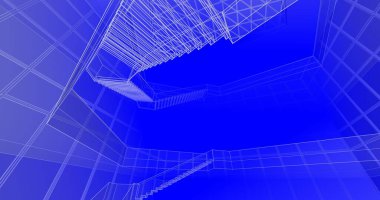 soyut mimari duvar kağıdı, dijital arkaplan