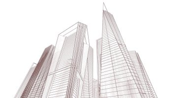 soyut mimari duvar kağıdı, dijital arkaplan