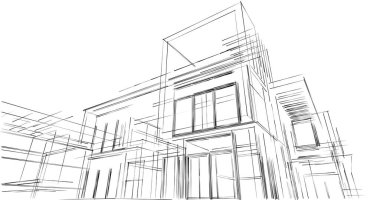 soyut mimari duvar kağıdı, dijital arkaplan