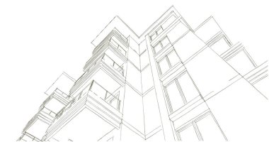 çizgili mimari duvar kağıdı, dijital arkaplan