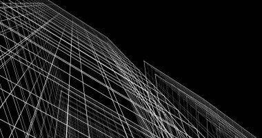 soyut mimari duvar kağıdı, dijital arkaplan