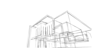 soyut mimari duvar kağıdı, dijital arkaplan