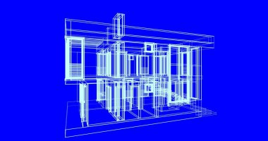 çizgili mimari duvar kağıdı, dijital arkaplan