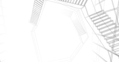 soyut mimari duvar kağıdı, dijital arkaplan