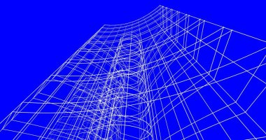 soyut mimari duvar kağıdı, dijital arkaplan