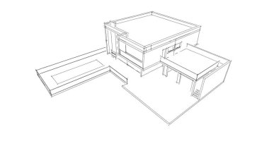 çizgili mimari duvar kağıdı, dijital arkaplan