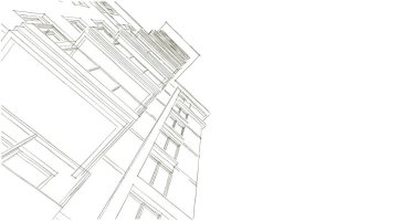 çizgili mimari duvar kağıdı, dijital arkaplan