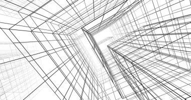 soyut mimari duvar kağıdı, dijital arkaplan