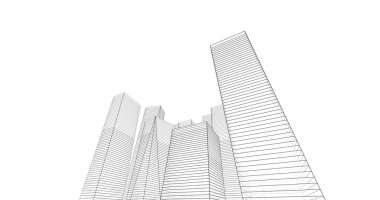 soyut mimari duvar kağıdı, dijital arkaplan