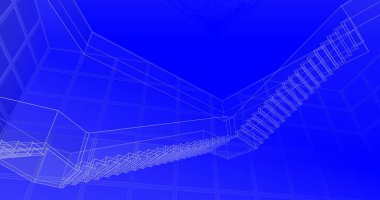 soyut mimari duvar kağıdı, dijital arkaplan