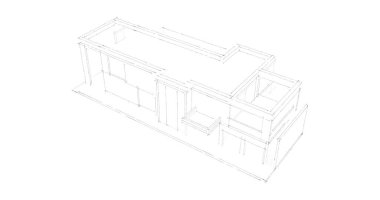 çizgili mimari duvar kağıdı, dijital arkaplan