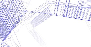 soyut mimari duvar kağıdı, dijital arkaplan