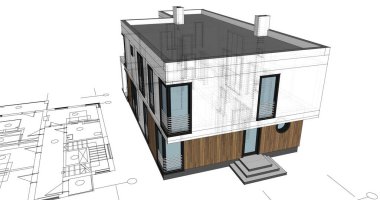 çizgili mimari duvar kağıdı, dijital arkaplan