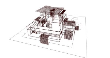 çizgili mimari duvar kağıdı, dijital arkaplan
