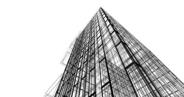 soyut mimari duvar kağıdı, dijital arkaplan