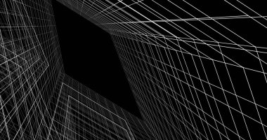 soyut mimari duvar kağıdı, dijital arkaplan