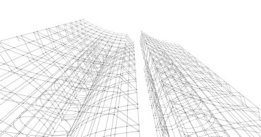 soyut mimari duvar kağıdı, dijital arkaplan