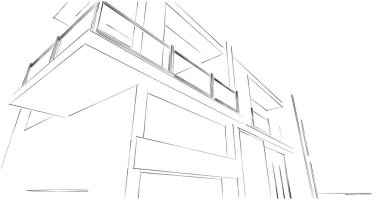 soyut mimari duvar kağıdı, dijital arkaplan