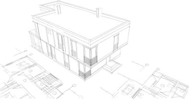 çizgili mimari duvar kağıdı, dijital arkaplan