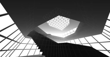 soyut mimari duvar kağıdı, dijital arkaplan