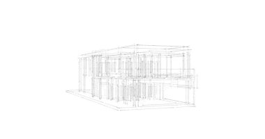 çizgili mimari duvar kağıdı, dijital arkaplan