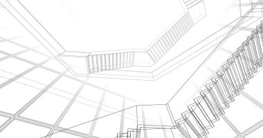 soyut mimari duvar kağıdı, dijital arkaplan