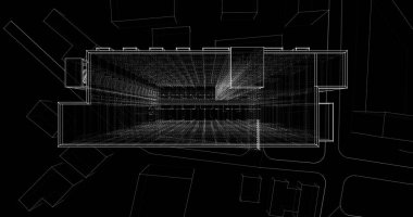 soyut mimari duvar kağıdı, dijital arkaplan