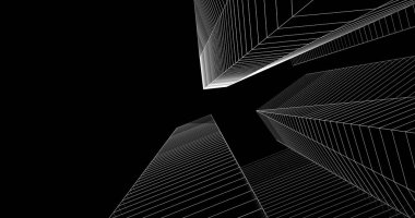 soyut mimari duvar kağıdı, dijital arkaplan