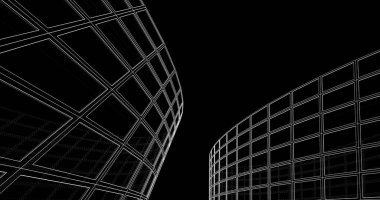 soyut mimari duvar kağıdı, dijital arkaplan