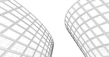 soyut mimari duvar kağıdı, dijital arkaplan