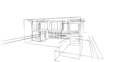 soyut mimari duvar kağıdı, dijital arkaplan