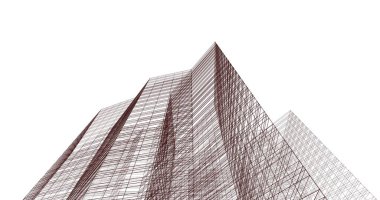 soyut mimari duvar kağıdı, dijital arkaplan