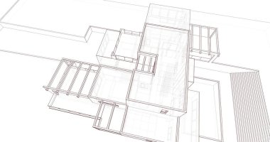 çizgili mimari duvar kağıdı, dijital arkaplan