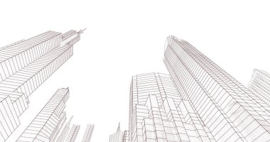 soyut mimari duvar kağıdı, dijital arkaplan