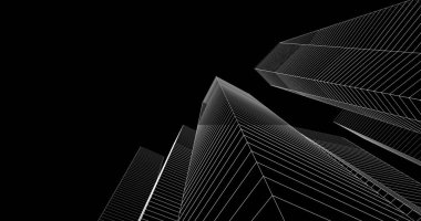 soyut mimari duvar kağıdı, dijital arkaplan