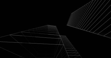 soyut mimari duvar kağıdı, dijital arkaplan