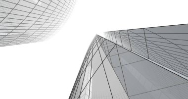 soyut mimari duvar kağıdı, dijital arkaplan